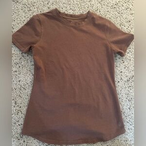 Cuddl duds brown tee